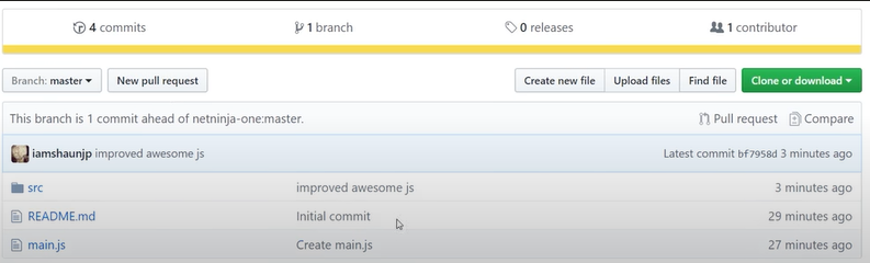 New pull request